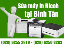Sửa chữa máy in tại quận Bình Tân