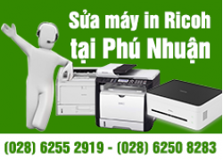Sửa máy in Ricoh tại quận Phú Nhuận