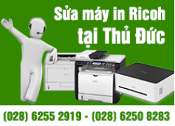 Sửa máy in Ricoh tại quận Thủ Đức